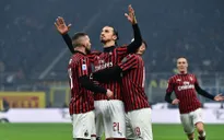 Zlatan Ibrahimovic thiết lập cột mốc ấn tượng trong màu áo AC Milan
