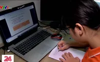 Học trực tuyến khi nghỉ dịch, chủ yếu là ôn tập