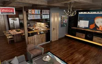 Căn hộ chung cư độc đáo nhờ trang trí thêm quầy bar