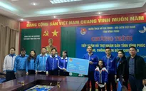 Tuổi trẻ Thủ đô tặng quà hỗ trợ Vĩnh Phúc chống dịch COVID-19