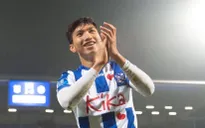 Văn Hậu đá chính, Jong Heerenveen lên ngôi đầu bảng