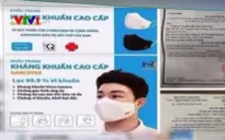 Khẩu trang kháng khuẩn không nguồn gốc được rao bán tràn lan