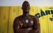 Triển lãm bức tượng Ronaldo bằng Chocolate tại Bồ Đào Nha