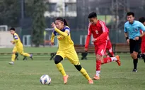 ĐT nữ Việt Nam hoà 0-0 U15 nam CLB Hà Nội trong trận đấu tập