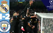 Real Madrid 1-2 Man City: Ngược dòng ấn tượng ngay tại Bernabeu