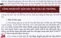 Hiệp hội các trường Đại học, Cao đẳng đề xuất dạy học trên truyền hình