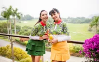 Gia đình Thúy Hằng, Thúy Hạnh du xuân đầu năm mới