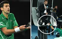 Djokovic có thể bị phạt vì hành động thiếu kiềm chế