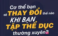 Cơ thể bạn sẽ thay đổi thế nào khi bạn tập thể dục thường xuyên?