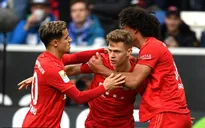 Bayern Munich thắng đậm Hoffenheim trong trận đấu 77 phút