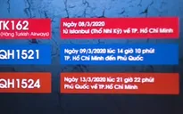 TP.HCM tìm kiếm hành khách trên 3 chuyến bay TK162, QH1521, QH1524
