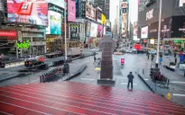 "Thành phố không bao giờ ngủ" New York (Mỹ) vắng vẻ trong mùa dịch COVID-19