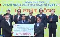 Doanh nghiệp niêm yết trên sàn chứng khoán chung tay hỗ trợ chống dịch