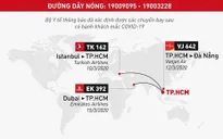 Xác định thêm 3 chuyến bay có ca mắc COVID-19