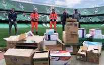 Real Betis ủng hộ thiết bị y tế cho bệnh viện địa phương