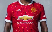 Áo đấu dự kiến của Man Utd mùa 2020/21 bị lộ