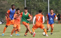 CLB SHB Đà Nẵng duy trì tập luyện chờ ngày V.League trở lại