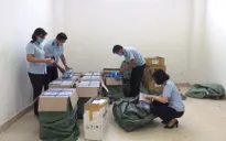 Ồ ạt xuất khẩu lậu khẩu trang qua biên giới
