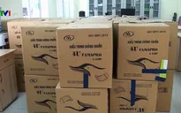 An Giang: Chuyển giao khẩu trang cho lực lượng chống dịch