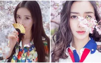 Sao nữ xứ Trung bên hoa đào: Dương Mịch khí chất, Angelababy như công chúa