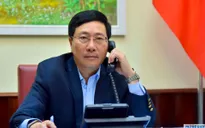 Phó Thủ tướng Phạm Bình Minh điện đàm với Bộ trưởng Ngoại giao Philippines trao đổi về COVID-19