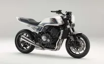 Tưởng nhớ mẫu xe huyền thoại CB900F, Honda ra mắt CB-F concept theo phong cách retro