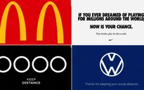 Nhiều nhãn hàng nổi tiếng thay đổi logo hưởng ứng phong trào cách ly xã hội thời COVID-19