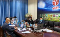 VPF họp trực tuyến với các đội bóng V.League
