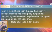 Xử lý hình sự tội danh liên quan đến COVID-19