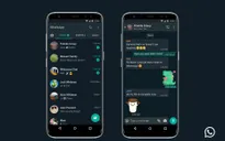 WhatsApp cập nhật chế độ nền tối trên iOS và Android
