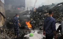 Cháy nổ tại trại tị nạn ở Dải Gaza, nhiều người thương vong