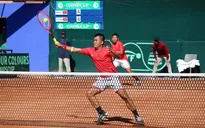 Vòng play-off Davis Cup 2020: ĐT quần vợt Việt Nam không thể gây bất ngờ trước ĐT Ma-rốc