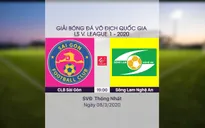 VIDEO Highlights: CLB Sài Gòn 0–0 Sông Lam Nghệ An (Vòng 1 LS V.League 1-2020)