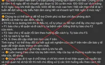 Bộ Y tế bác bỏ thông tin gia tăng 100 - 500 ca nhiễm COVID-19 trong 4 - 6 ngày