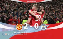 Thi đấu thăng hoa, Man Utd vượt qua Man City tại Old Trafford
