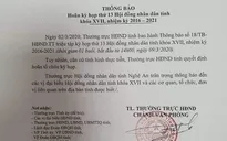 Nghệ An hoãn họp HĐND tỉnh phòng dịch COVID-19