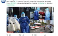 Trung Quốc: Cụ ông 100 tuổi mắc COVID-19 đã hồi phục