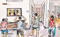 Thông điệp mùa dịch COVID-19 qua những nét vẽ