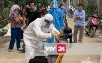 Hà Nội: Test nhanh COVID-19 lần 1 trên địa bàn toàn thôn Hạ Lôi, xã Mê Linh