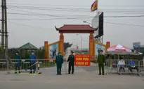 Cấm đường, phân luồng trên đường 23 phục vụ cách ly thôn Hạ Lôi