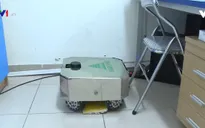 Ứng dụng robot lau sàn khử khuẩn phòng bệnh