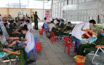 Kiên Giang: Trên 1.000 cán bộ, chiến sĩ tham gia hiến máu cứu người