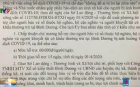 Hỗ trợ người bán vé số khó khăn ở Bình Dương