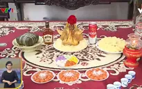 Mâm cơm tri ân vua Hùng ngày giỗ Tổ