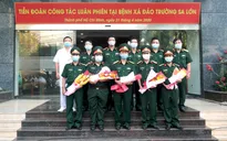 Đoàn y bác sĩ luân phiên lên đường công tác tại Bệnh xá đảo Trường Sa