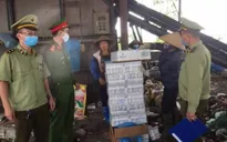 Phát hiện 150kg thịt gà đông lạnh không rõ nguồn gốc chuẩn bị đưa vào bếp ăn khu công nghiệp