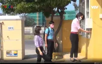 Phú Yên: Trường học chế tạo thành công máy rửa tay sát khuẩn tự động