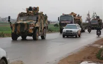 35 xe quân sự Thổ Nhĩ Kỳ vượt biên tiến vào Idlib, Syria