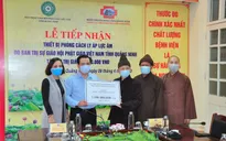 Giáo hội Phật giáo tỉnh Quảng Ninh trao tặng gần 2 tỷ đồng hỗ trợ phòng, chống dịch