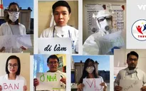 Trào lưu ghép ảnh thành khẩu hiệu ứng phó dịch COVID-19